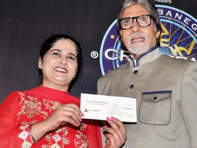 Sunmeet Kaur, first woman to win 5 crore in KBC