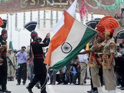 Indo-Pak flag meet
