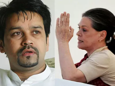 Anurag Thakur denies calling Sonia Gandhi ‘witch’