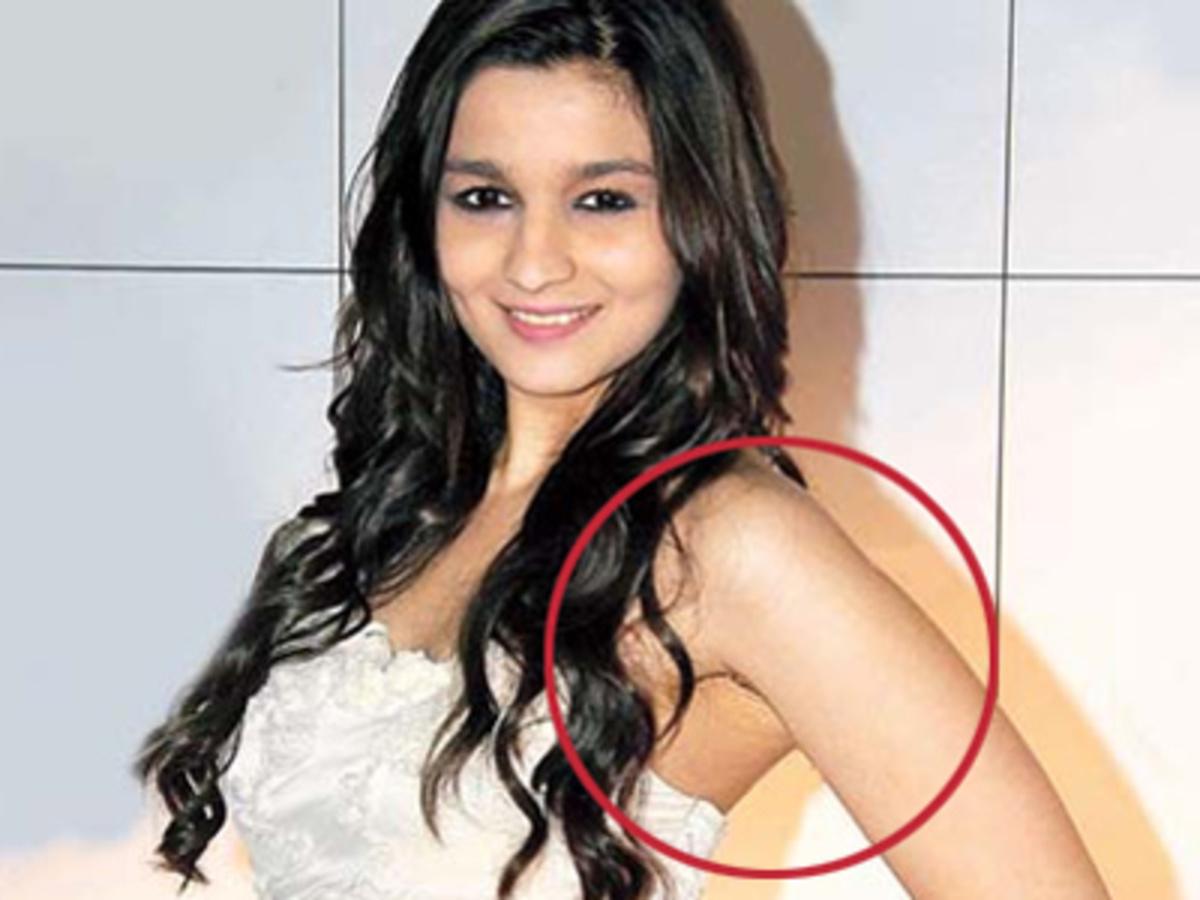 Alia Bhatt bares her un-waxed armpits!