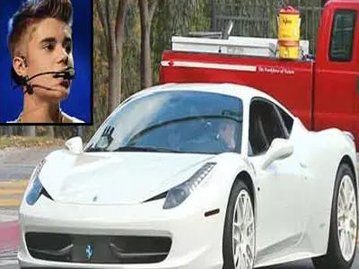 Justin Bieber's car