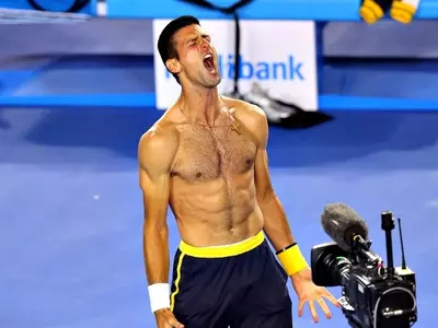 Novak Djokovic in Slow Motion