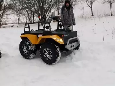 Grizzly Robotic Utility Vehicle