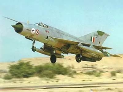 MiG-21 crashes in Rajasthan, pilot killed