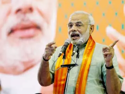Modi lashes out at Congress over food ordinance, graft