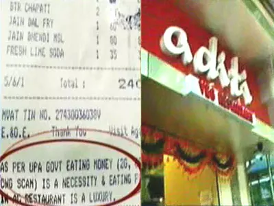 Eatery Shut Down For Criticising UPA