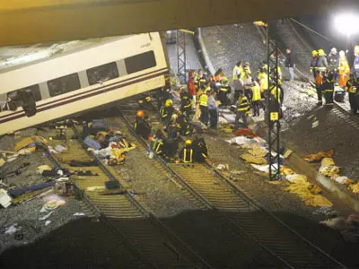 Several Killed As Train Derails In Spain