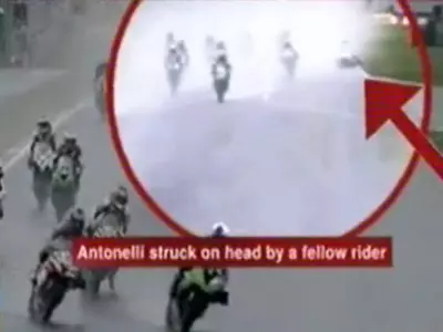 Horrific Bike Crash Caught On Camera