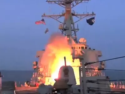 Tomahawk Cruise Missile Launches