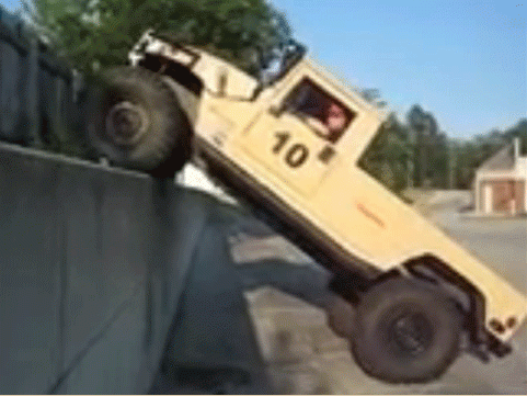 Humvee Vertical Climb