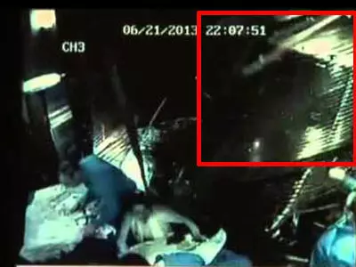 Van Crashes Into Thai Restaurant