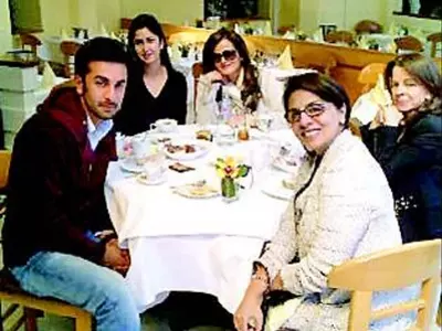 Katrina Dines With Ranbir's Mom