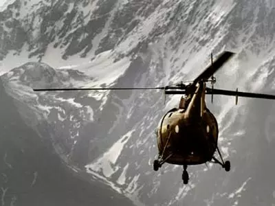 Army Chopper Crash Lands In Siachen
