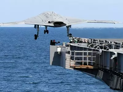 US Navy Launches Drone