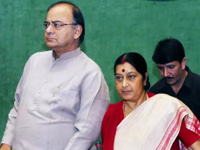 Sushma Swaraj and Arun Jaitley