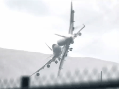 747 Mid Air Collision - Averted