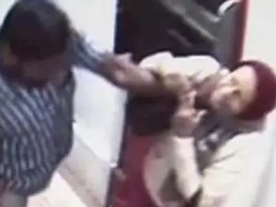 Woman attacked inside ATM in Bangalore