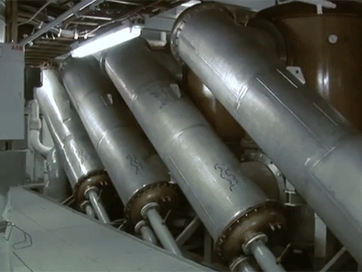 The Engines of Allure Cruise Ship