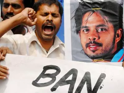 IPL spot-fixing: BCCI bans Sreesanth, Chavan for life
