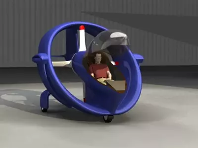 NASA Spiral Duct ESTOL Concept