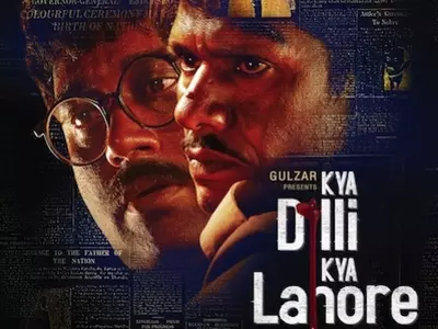 Presented by renowned filmmaker and lyricist Gulzar Sahab, Kya Dilli Kya Lahore is directorial debut of actor Vijay Raaz.  The film is a satire on Indo-Pak relationship and narrates a humorous yet emotional story of a bond formed between an Indian and a P