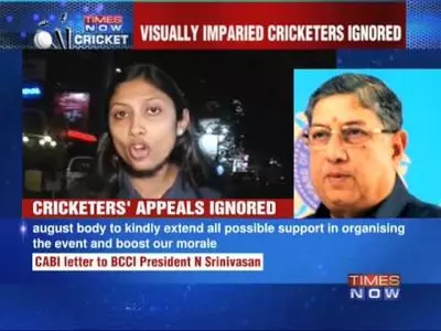BCCI Snubs Visually Impaired cricketers