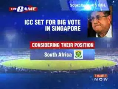 BCCI one vote away from ruling ICC