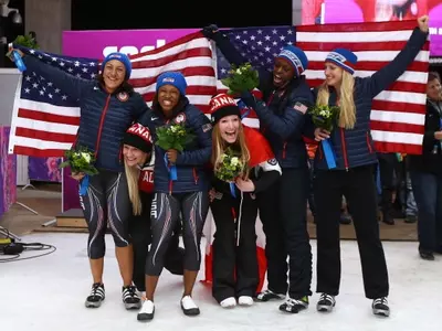 Medal winning Americans share their thoughts on why all of their luck so far has happened in the elevation.