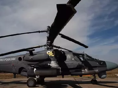 Ka-52 Alligator Attack Helicopter
