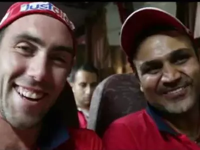 Maxwell Interviews Sehwag
