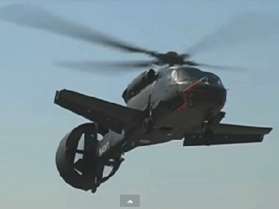 Super Fast Piasecki X 49A Helicopter