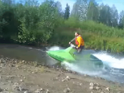Designed to Go Where Jet Skis Fear to Go